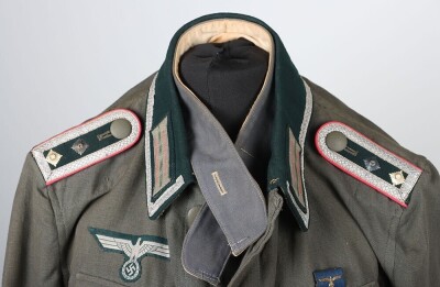 WW2 German Panzer NCO's Lightweight Combat Tunic - 14