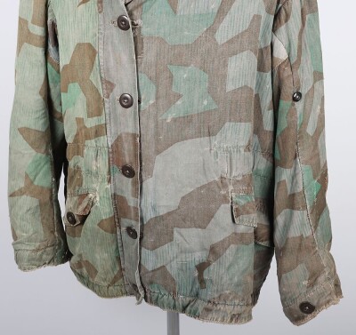 WW2 German Winter Parka and Trousers set, Splinter Camouflage. - 2