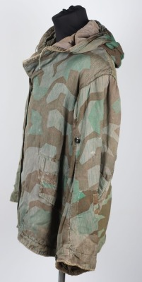 WW2 German Winter Parka and Trousers set, Splinter Camouflage. - 4