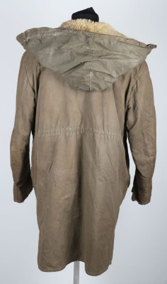 WW2 German M43, Field Grey Winter 'Kharkov' Parka, Fur Lined. - 5