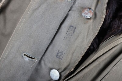 WW2 German M43, Field Grey Winter 'Kharkov' Parka, Fur Lined. - 12