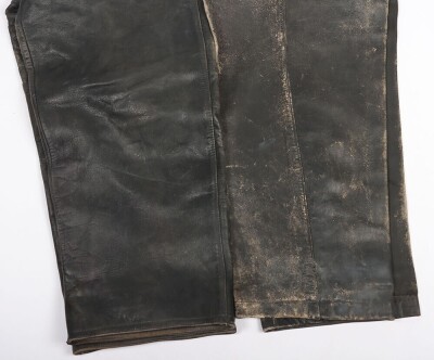 WW2 German Kriegsmarine Leather, Jacket and Trousers, U-Boat Crews. - 15