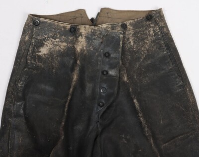WW2 German Kriegsmarine Leather, Jacket and Trousers, U-Boat Crews. - 17
