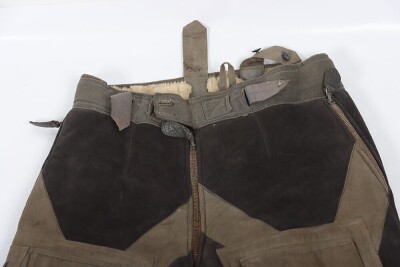 WW2 German Luftwaffe Two Piece Winter Flight Suit, - 27