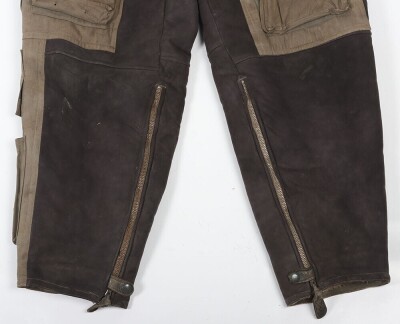 WW2 German Luftwaffe Two Piece Winter Flight Suit, - 29