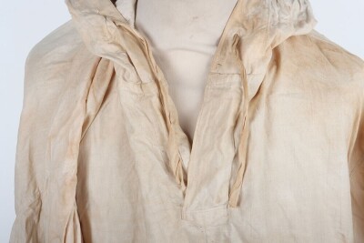 WW2 German Armed Forces Winter Camouflaged Over Smock Set, - 4