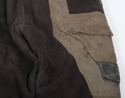 WW2 German Luftwaffe Two Piece Winter Flight Suit, - 7