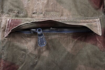 WW2 German Luftwaffe Fallschirmjager (Paratrooper) Jump Smock in Tan Water Camouflage, - 18