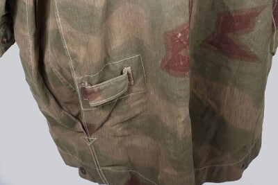 WW2 German Luftwaffe Fallschirmjager (Paratrooper) Jump Smock in Tan Water Camouflage, - 23