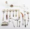 A selection of silver and silver plated items - 2