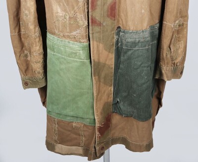 WW2 German Luftwaffe Fallschirmjager (Paratrooper) Jump Smock in Tan Water Camouflage, - 8