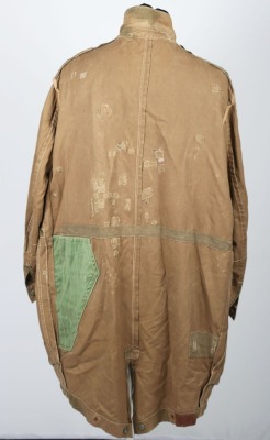 WW2 German Luftwaffe Fallschirmjager (Paratrooper) Jump Smock in Tan Water Camouflage, - 9