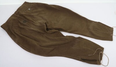 WW2 German Afrika Korps (DAK) Cord Tropical Trousers. - 6