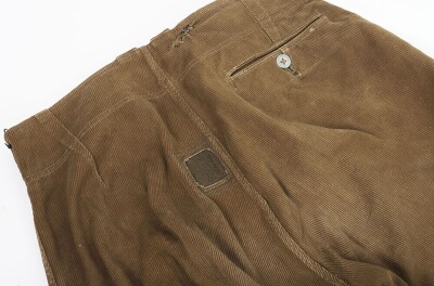WW2 German Afrika Korps (DAK) Cord Tropical Trousers. - 7
