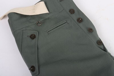 WW2 German Army (Heer) Assault Gun Troops Trousers - 9