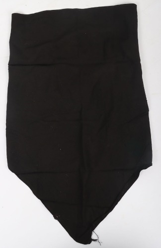 Third Reich Hitler Youth (Hitlerjugend) Black Neck Scarf with RZM Label.