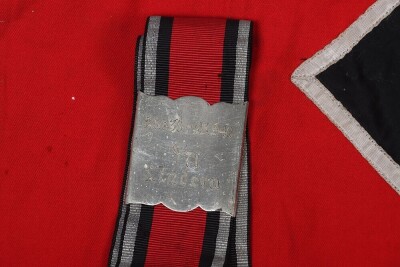 Rare Third Reich RAD (Labour Service) Regimental Standarte with Original Streamers - 7