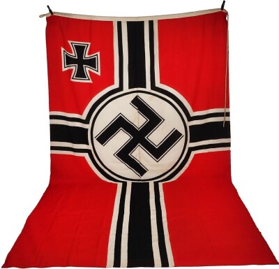 WW2 German Kriegsmarine Battle Flag (Reichskriegsflagge) - 8