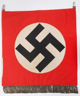 Early Third Reich NSDAP Political Podium Banner - 2