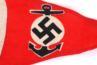WW2 German Kriegsmarine Water Sports Pennant - 3