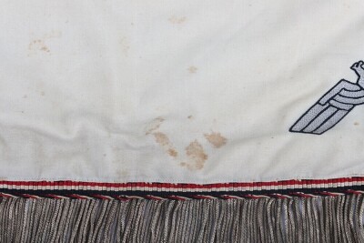Pair of WW2 German Infantry Regiment 46 Trumpet Banners - 3