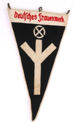 WW2 German NSDAP Frauenwerk Pennant