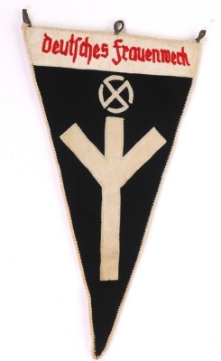 WW2 German NSDAP Frauenwerk Pennant