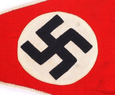 WW2 German NSDAP Frauenwerk Pennant - 5