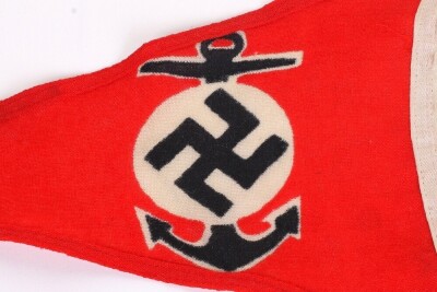 WW2 German Kriegsmarine Water Sports Pennant - 7