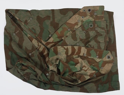 WW2 German Splinter Camouflage Zeltbahn.