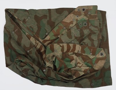 WW2 German Splinter Camouflage Zeltbahn.