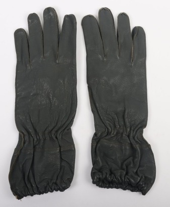 WW2 German Fallschirmjager, Paratroopers Leather Gloves.