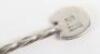 A set of six Argentinian Mappin & Webb silver coffee spoons - 3