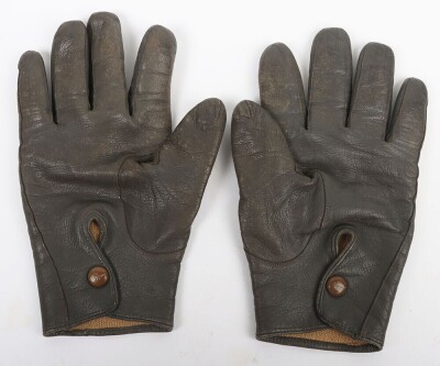 WW2 German Luftwaffe Flying Gloves. - 2