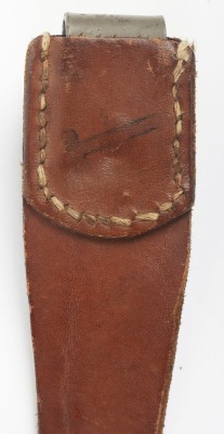 WW2 German Black Leather Y Straps. - 10