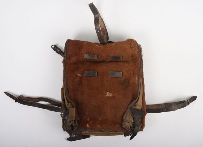 WW2 German Tornister Back Pack, Waffen SS Marked Example.
