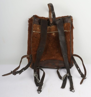 WW2 German Tornister Back Pack, Waffen SS Marked Example. - 5