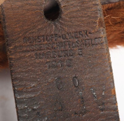 WW2 German Tornister Back Pack, Waffen SS Marked Example. - 7