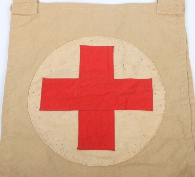 Rare WW2 German Wehrmacht Medical Orderly&rsquo;s Red Cross Over-Smock - 4