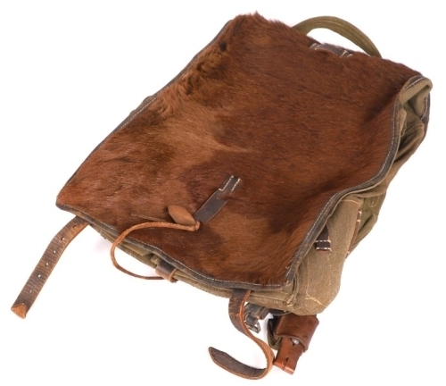 WW2 German Armed Forces Pony Fur Backpack