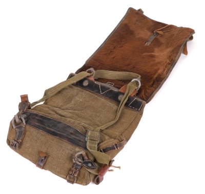 WW2 German Armed Forces Pony Fur Backpack - 6