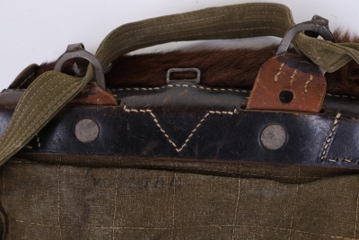 WW2 German Armed Forces Pony Fur Backpack - 7