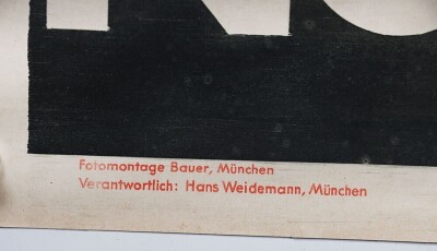 German Third Reich Election Poster, 1933. - 7