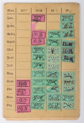 Third Reich Hitler Youth / BDM (Female Organisation) Membership Card and BDM Leader Card to Unterscharf&uuml;hrerin Luise Hillmer from District Oldernburg (91). - 8