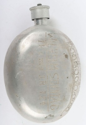 WW2 German Afrikakorps POW War Art Decorated Water Bottle - 6