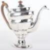 A fine George III silver coffee pot, Charles Alridge, London 1801 - 9