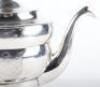 A fine George III silver coffee pot, Charles Alridge, London 1801 - 13