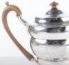 A fine George III silver coffee pot, Charles Alridge, London 1801 - 14