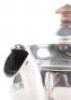 A fine George III silver coffee pot, Charles Alridge, London 1801 - 19