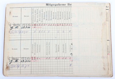 WW2 German Soldbuch to SS-Unterscharf&uuml;hrer Erich Ludwig, SS-Gebirgs-Division &ldquo;Nord&rdquo; - 9